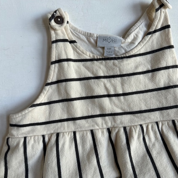 MORI Striped Pinafore Dress - Picture 4 of 7